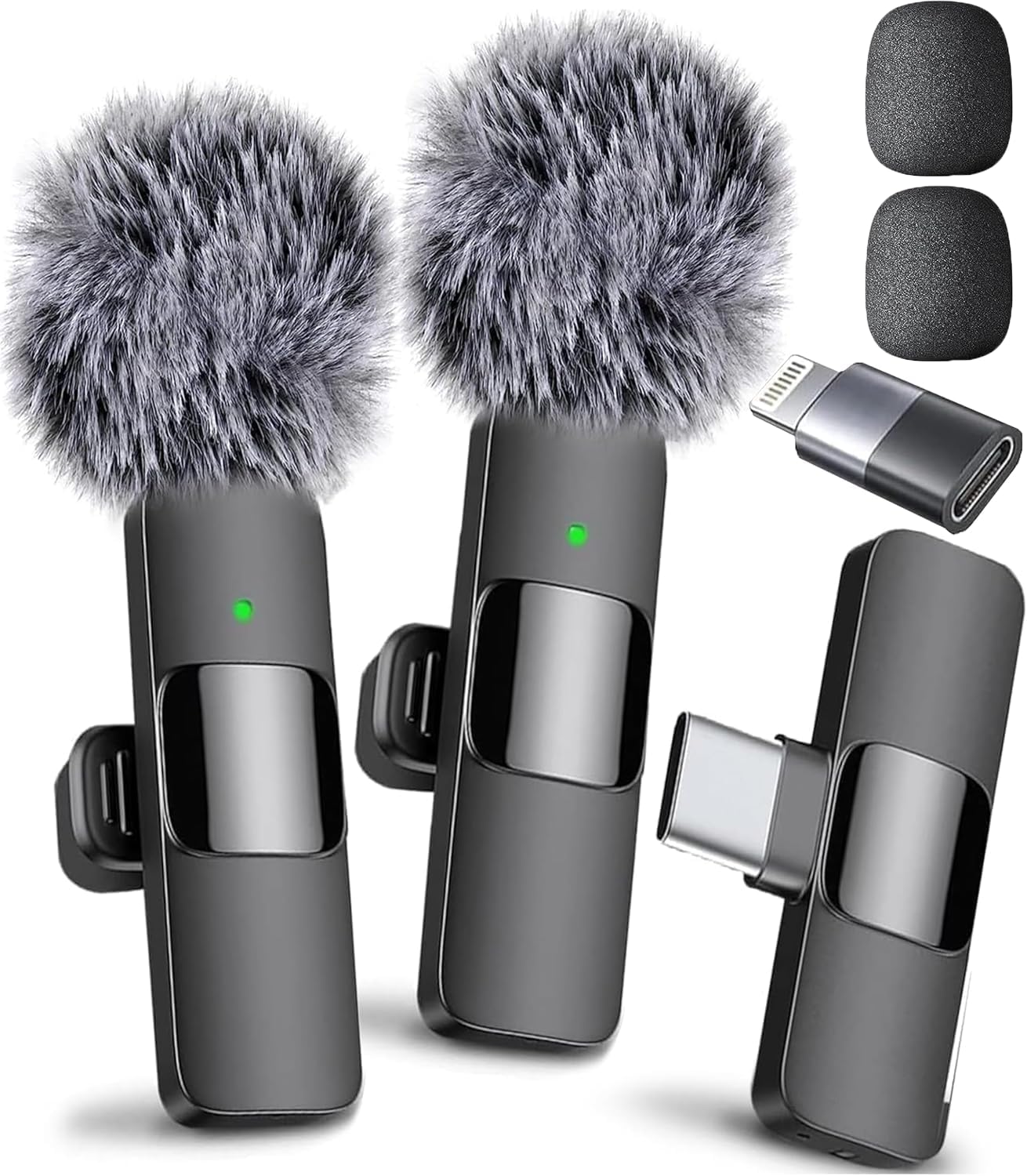 Mini Mic Pro Wireless Lavalier Microphone for Video Recording